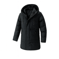 Isolierte Herrenjacke mit Kapuze