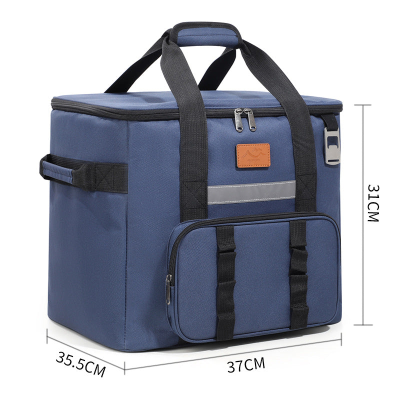 Isolierte Kühltasche für Lebensmittel
