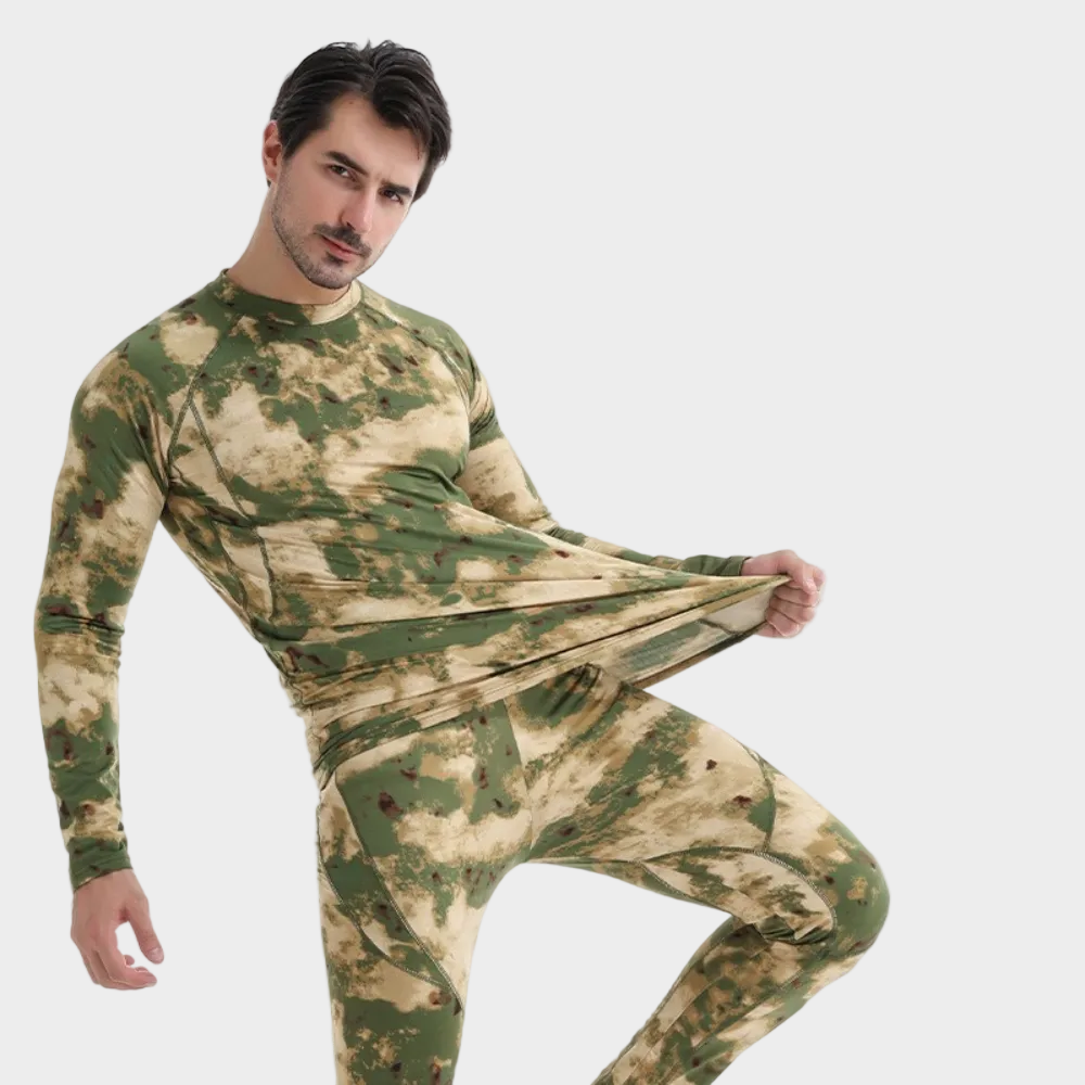 Kältebeständiges Thermounterwäsche-Set für Herren, Funktionsunterwäsche