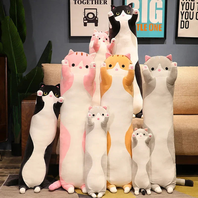 Katzen-Plüschkissen