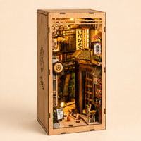 Katzengasse – Japanisches DIY-Book-Nook mit LED-Beleuchtung