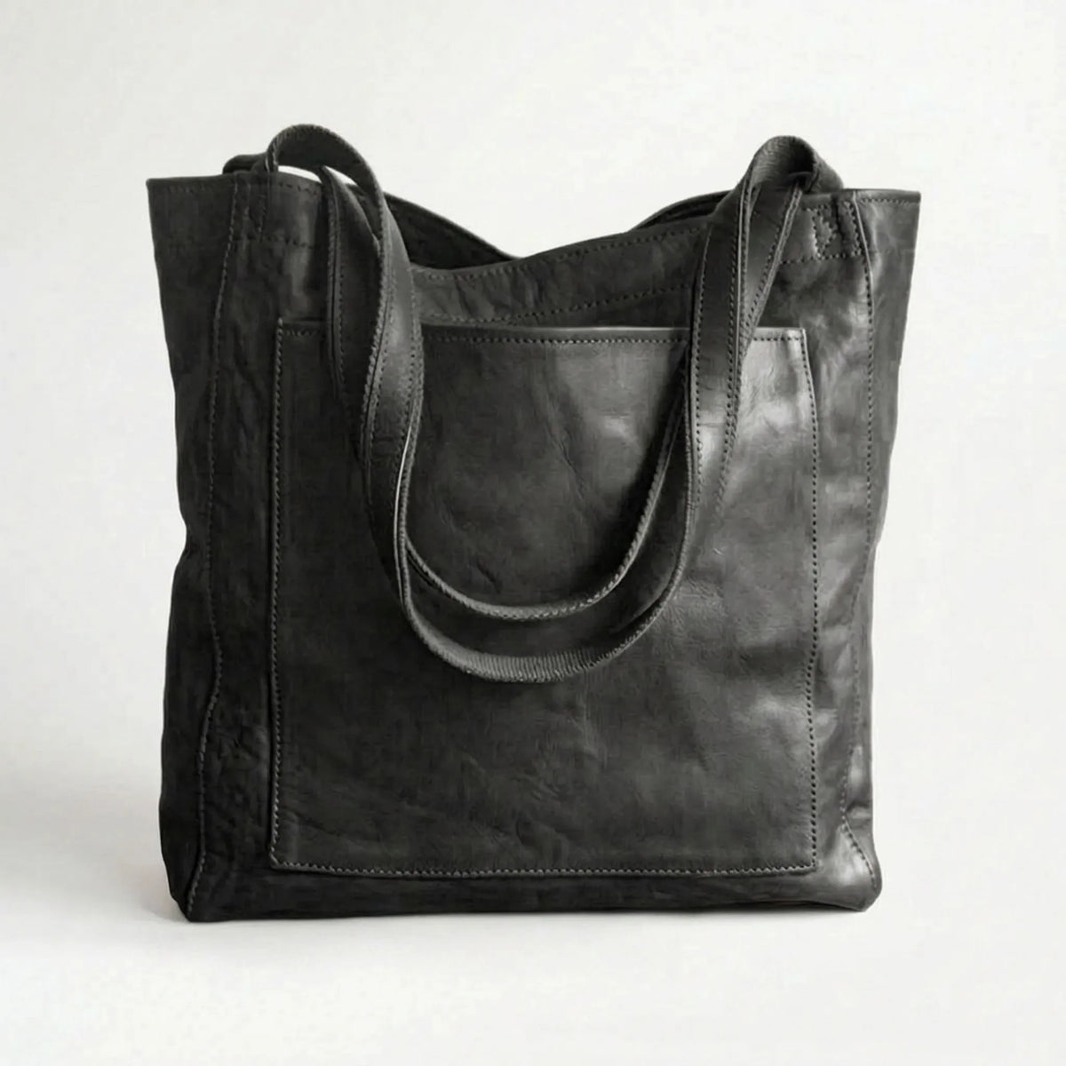 Klassische braune Damenhandtasche