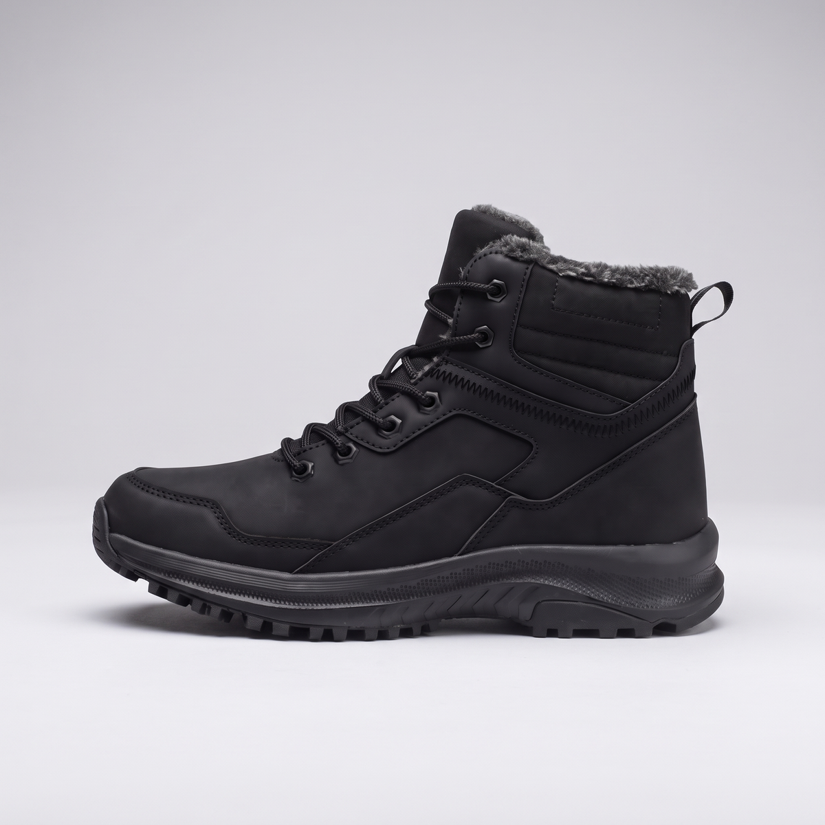 Klassische gefütterte Herren-Wanderschuhe