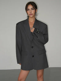 Klassischer Oversized-Blazer