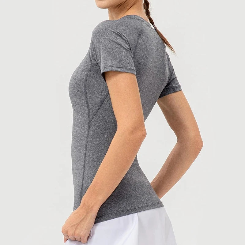 Kompressions-Trainingsshirt für Damen