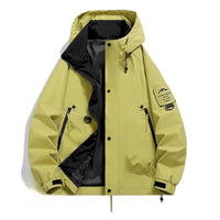 Langärmlige Unisex-Winter-Skijacke mit Kapuze