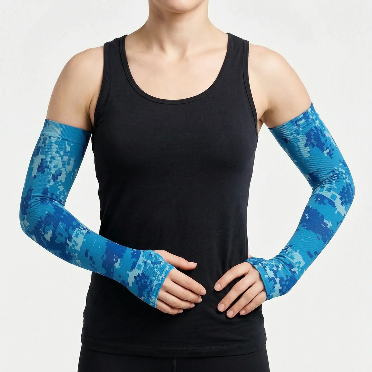 Lange Sport-Armstulpen