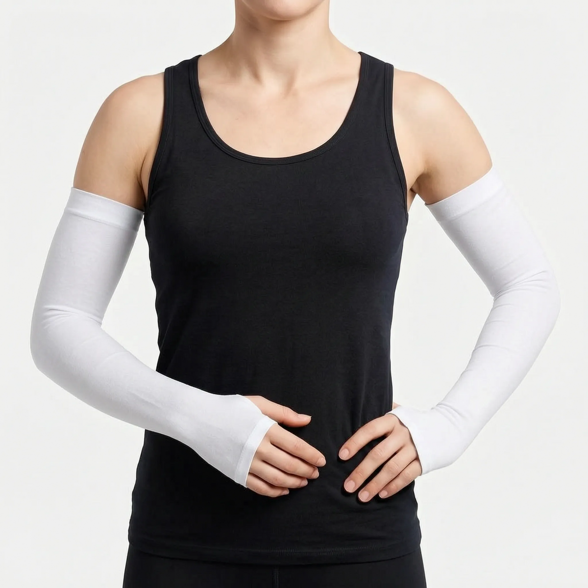 Lange Sport-Armstulpen