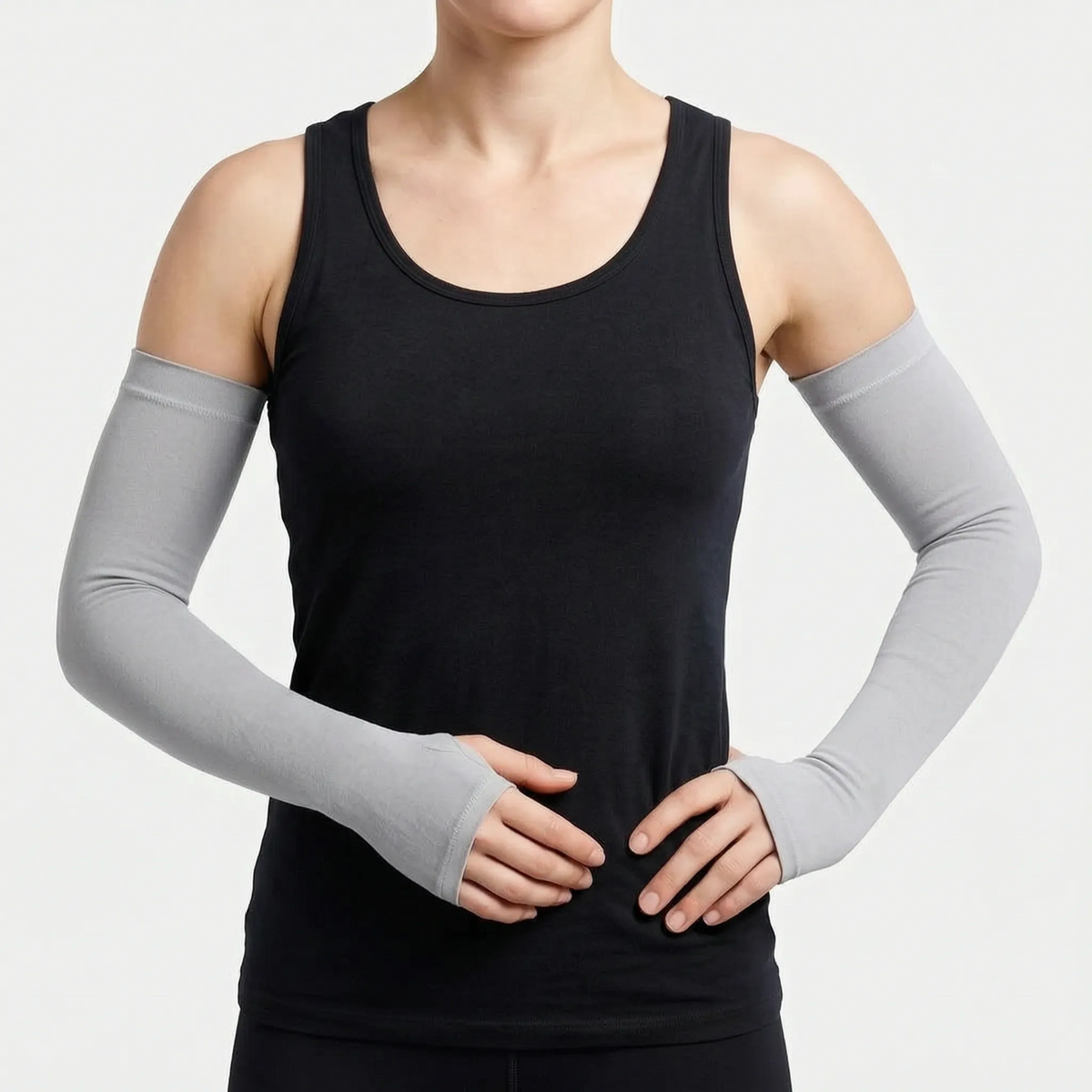 Lange Sport-Armstulpen