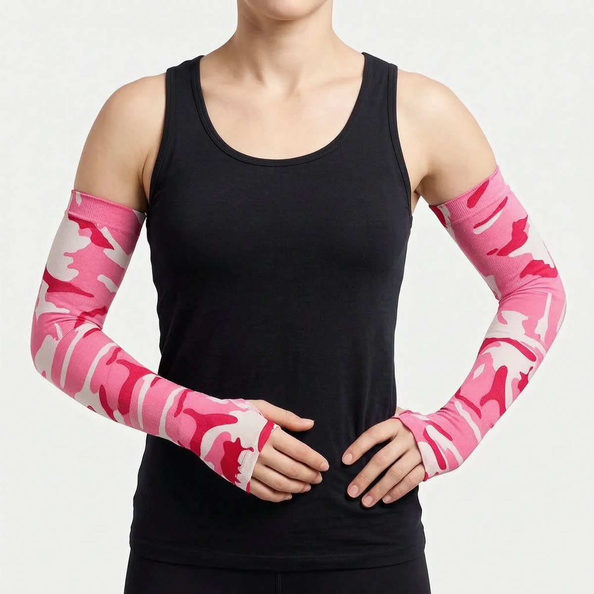 Lange Sport-Armstulpen