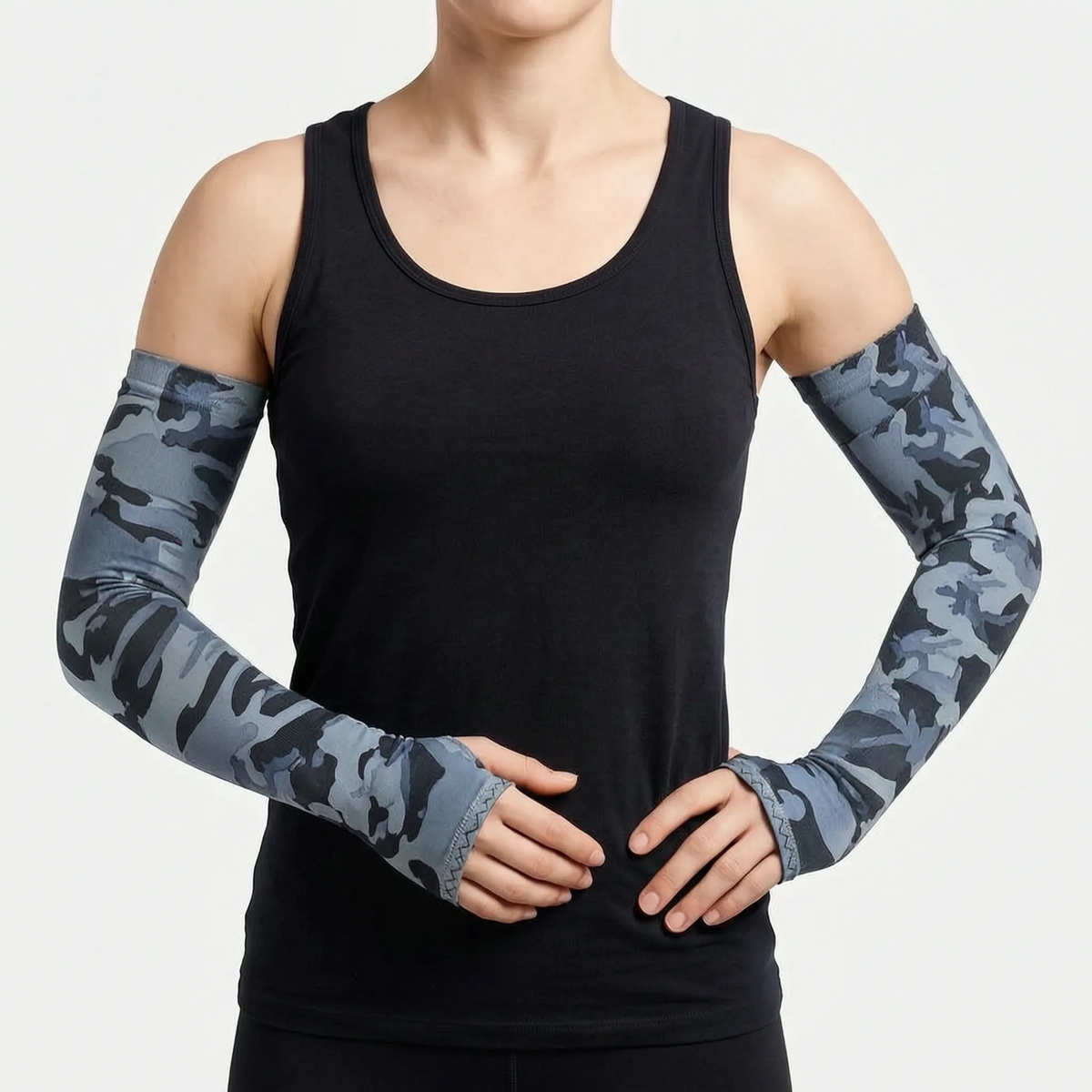 Lange Sport-Armstulpen