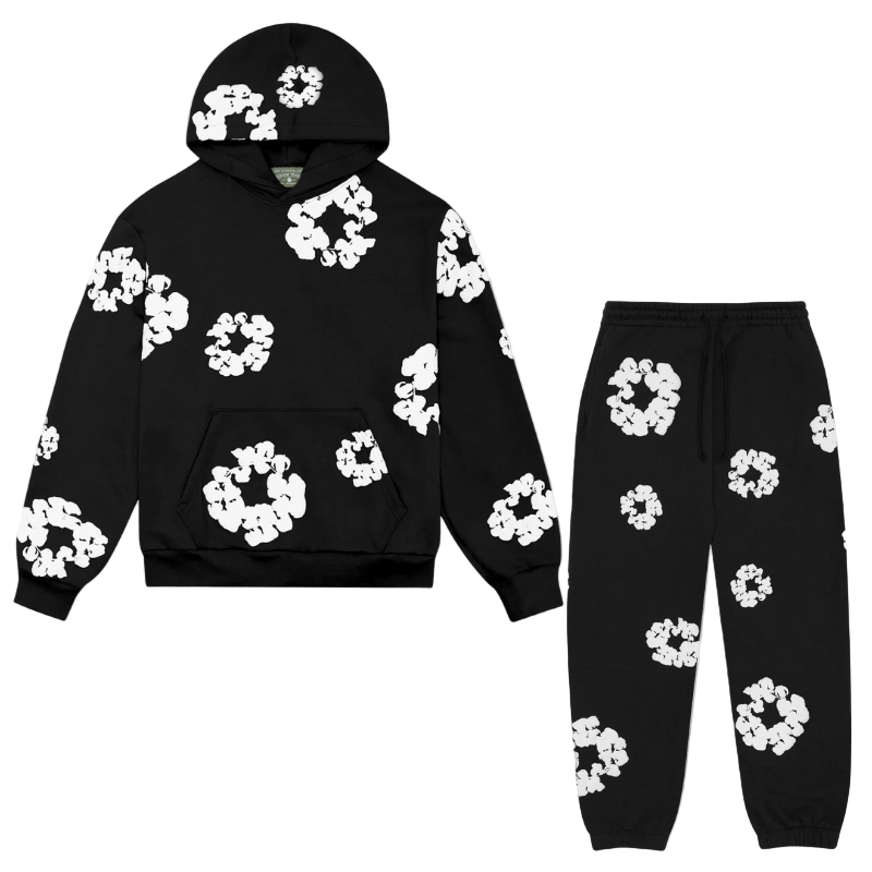 Lässiger Unisex-Trainingsanzug mit Hoodie und Hose