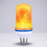 LED-Glühbirne mit flackerndem Flammeneffekt für eine gemütliche Wohnatmosphäre