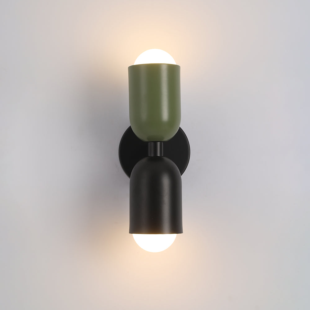 LED-Wandleuchte aus Metall