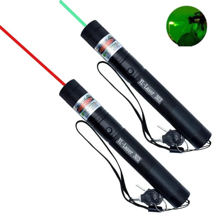 Leistungsstarker Dual-Beam-Laserpointer für präzises Zielen