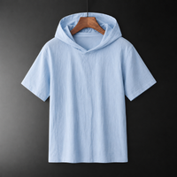 Locker geschnittenes Herren-Kapuzenshirt für atmungsaktiven Tragekomfort