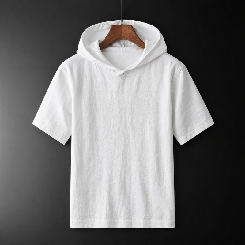 Locker geschnittenes Herren-Kapuzenshirt für atmungsaktiven Tragekomfort
