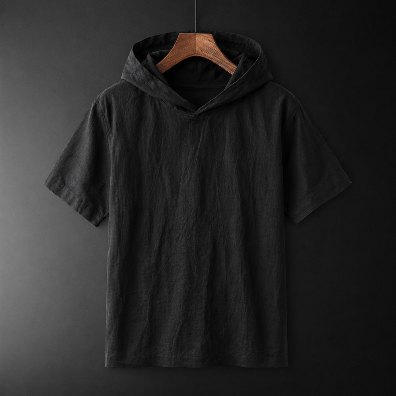Locker geschnittenes Herren-Kapuzenshirt für atmungsaktiven Tragekomfort