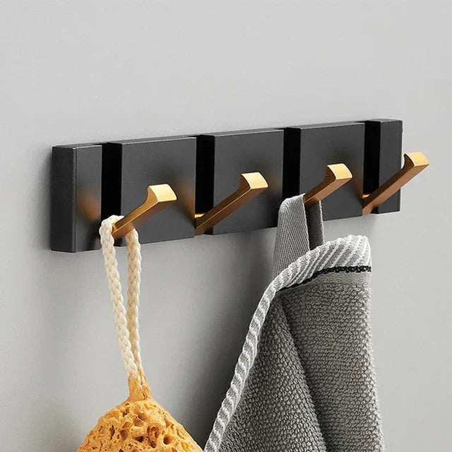 Luxuriöser klappbarer Wandhaken mit minimalistischer Eleganz