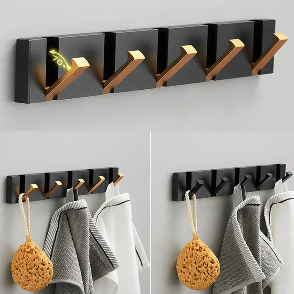 Luxuriöser klappbarer Wandhaken mit minimalistischer Eleganz