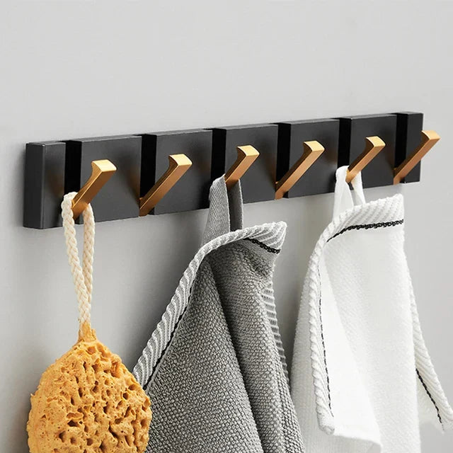 Luxuriöser klappbarer Wandhaken mit minimalistischer Eleganz