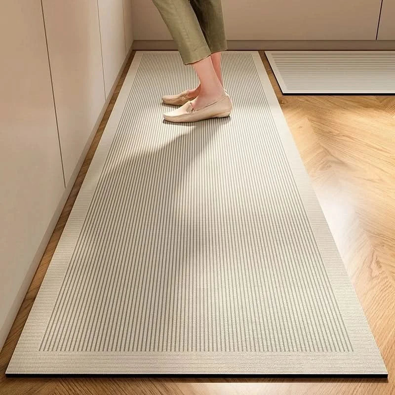 Minimalistische rutschfeste Küchenmatte – leicht zu reinigen