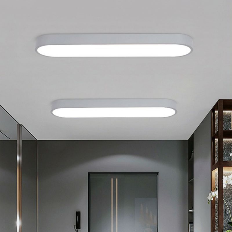 Moderne geometrische LED-Deckenleuchte aus Acryl