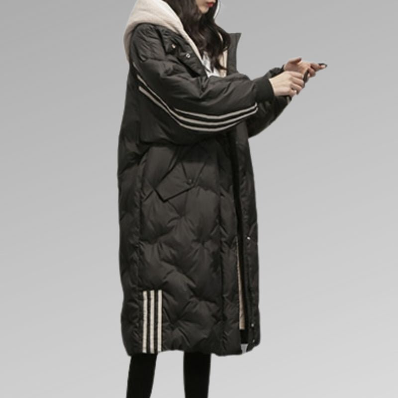 Oversize-Steppmantel für Damen