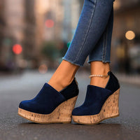 Plateauschuhe mit Keilabsatz