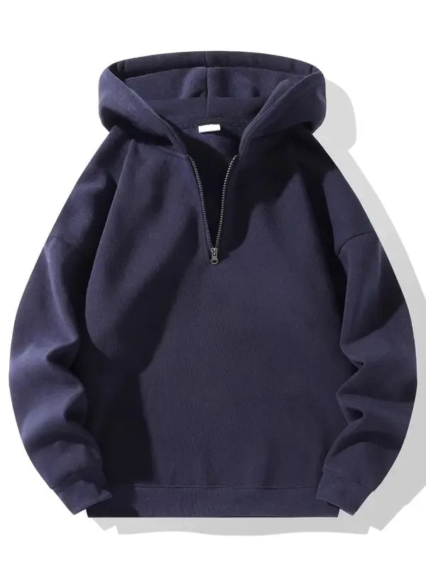 Premium-Half-Zip-Hoodie für Herren