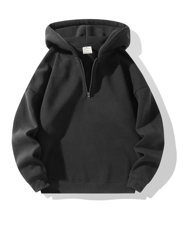Premium-Half-Zip-Hoodie für Herren