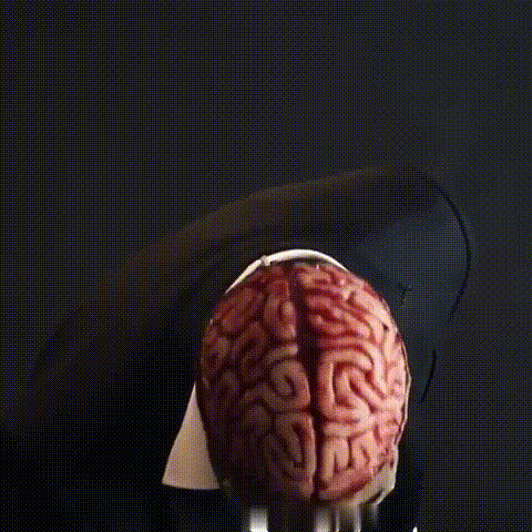 Realistische Skelettmaske mit optionalem Hut für Halloween