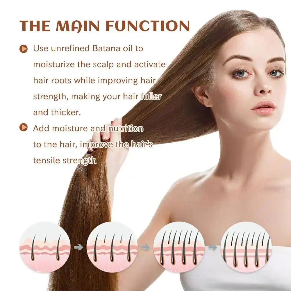 Reines Batana-Öl – fördert das Haarwachstum und reduziert Haarausfall