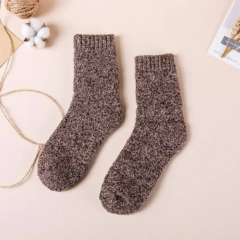 Retro-Wollsocken aus Kaschmir