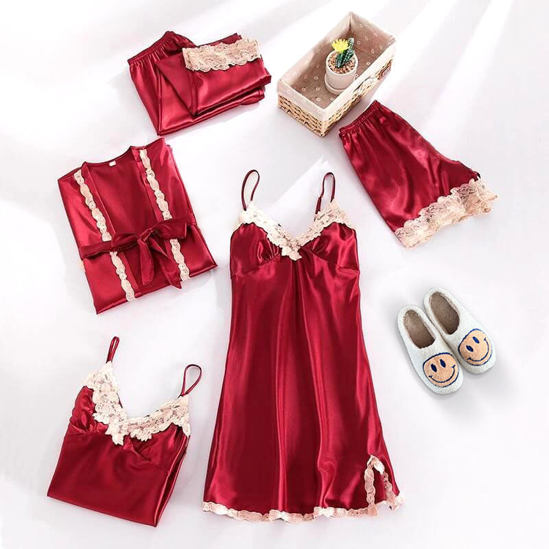 Satin-Pyjama-Set