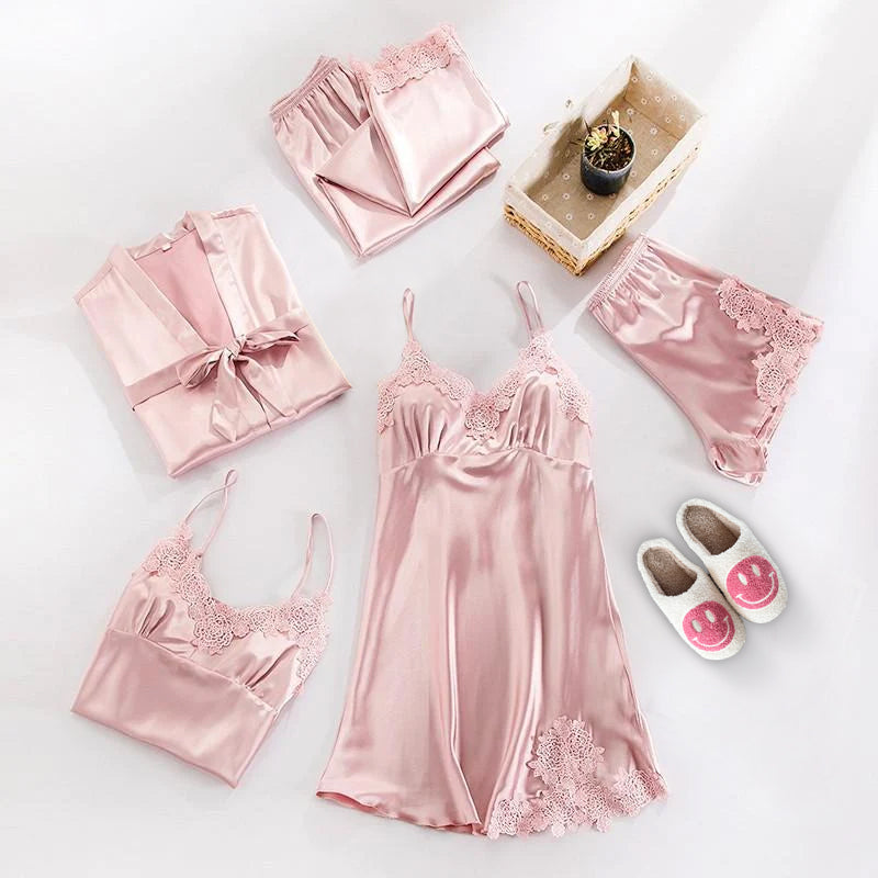Satin-Pyjama-Set