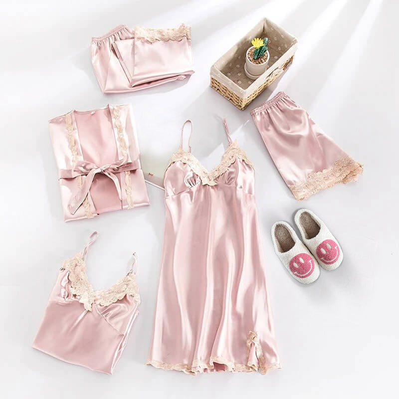 Satin-Pyjama-Set