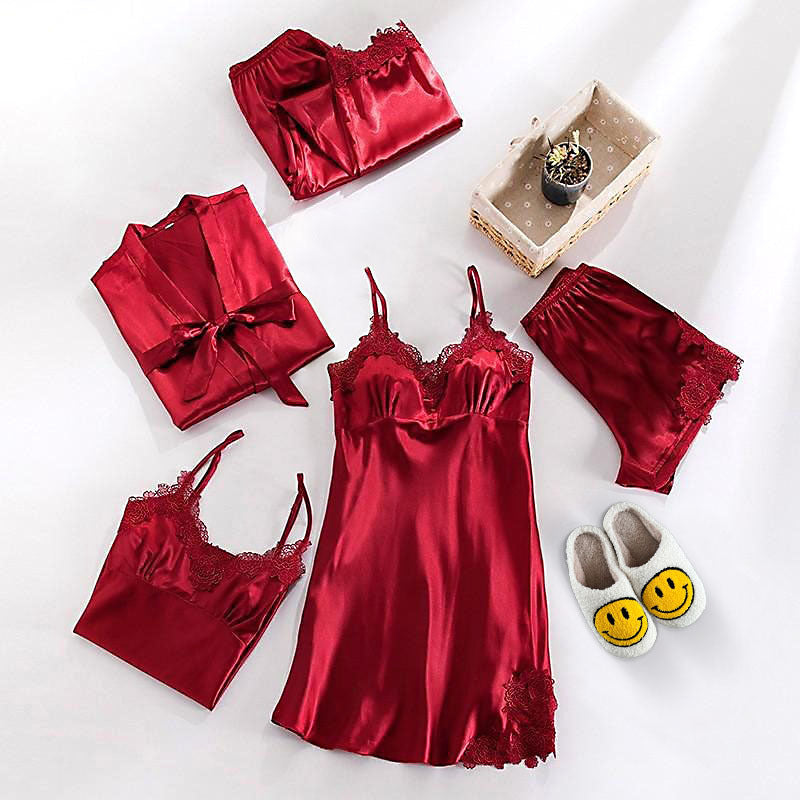 Satin-Pyjama-Set