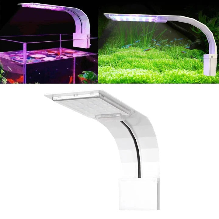 Schlanke LED-Leuchte für Wasserpflanzen und Aquarien