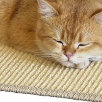 Sisal-Kratzmatte für Katzen, strapazierfähige Kratzunterlage