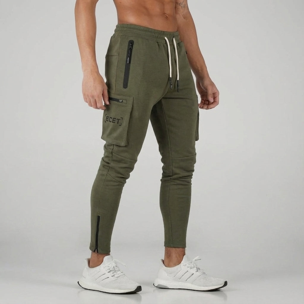 Sportliche Jogginghose mit Taschen