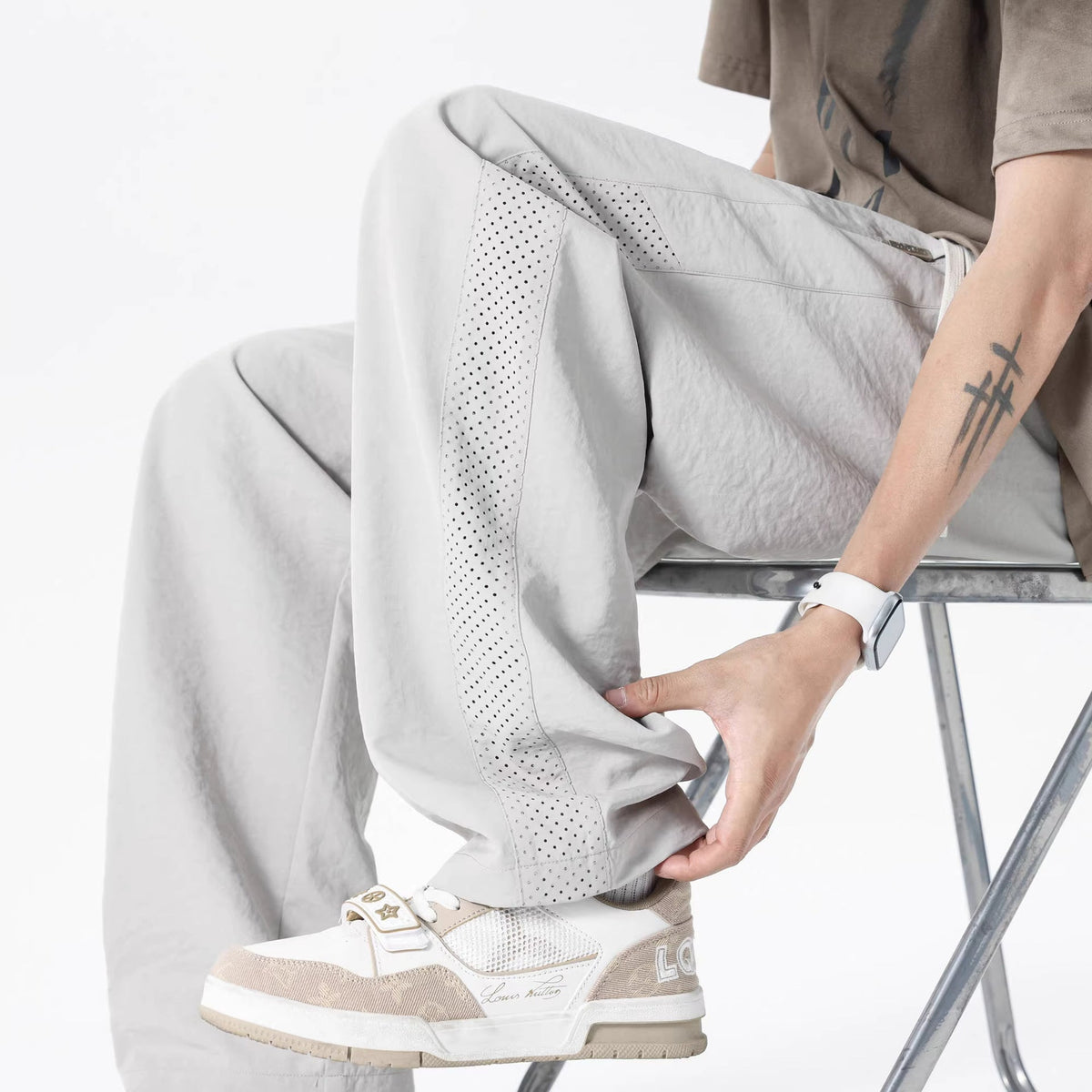 Sportliche und atmungsaktive Herrenhose im Relaxed Fit