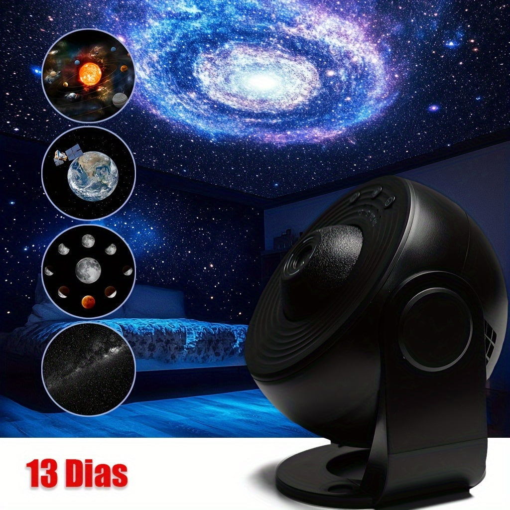 Sternenprojektor – LED-Weltraumprojektion mit Timer-Funktion