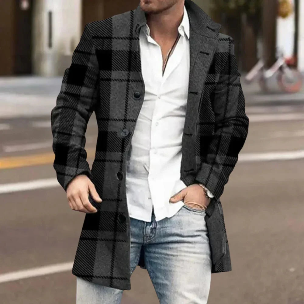 Stilvoller Herren-Wintermantel