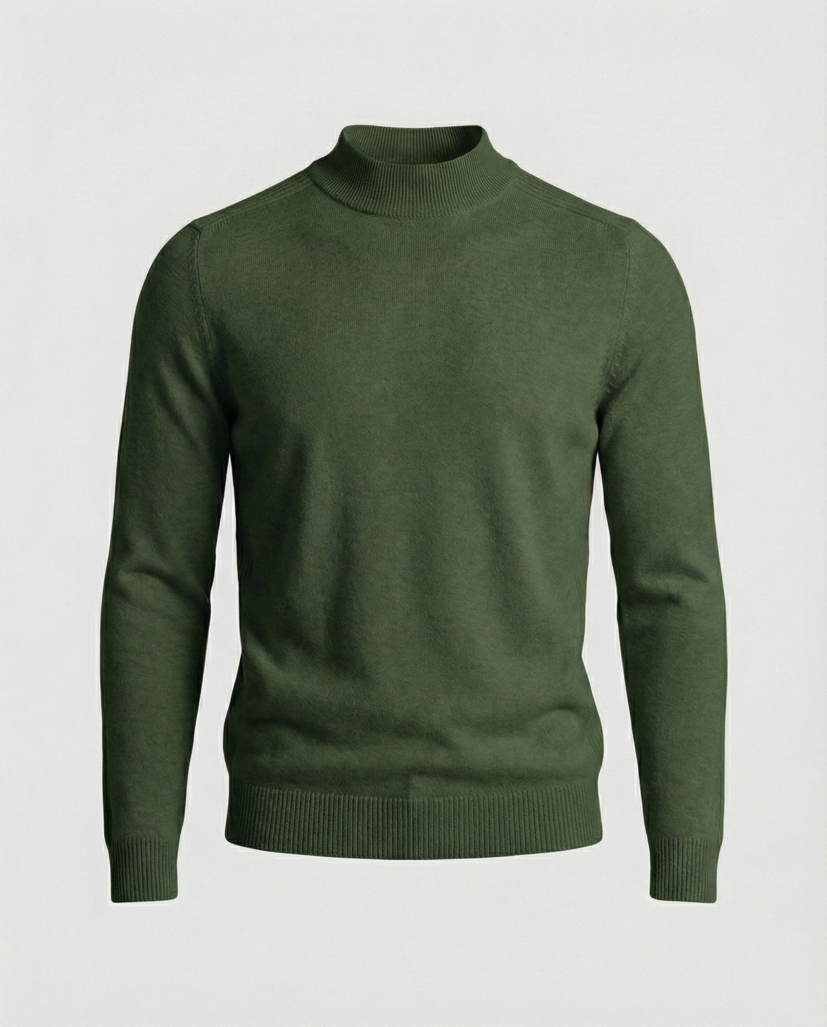 Stilvoller Rollkragenpullover aus Merinowolle