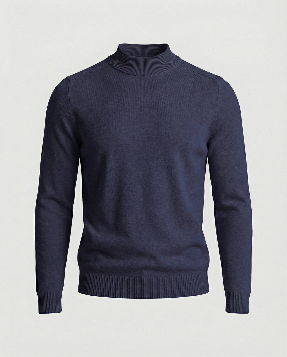 Stilvoller Rollkragenpullover aus Merinowolle