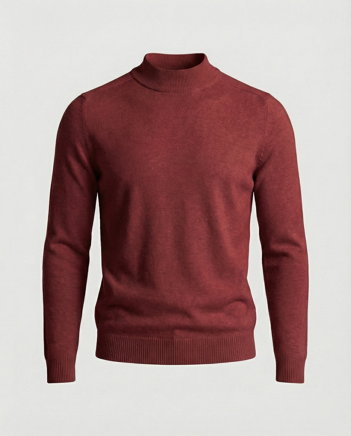 Stilvoller Rollkragenpullover aus Merinowolle