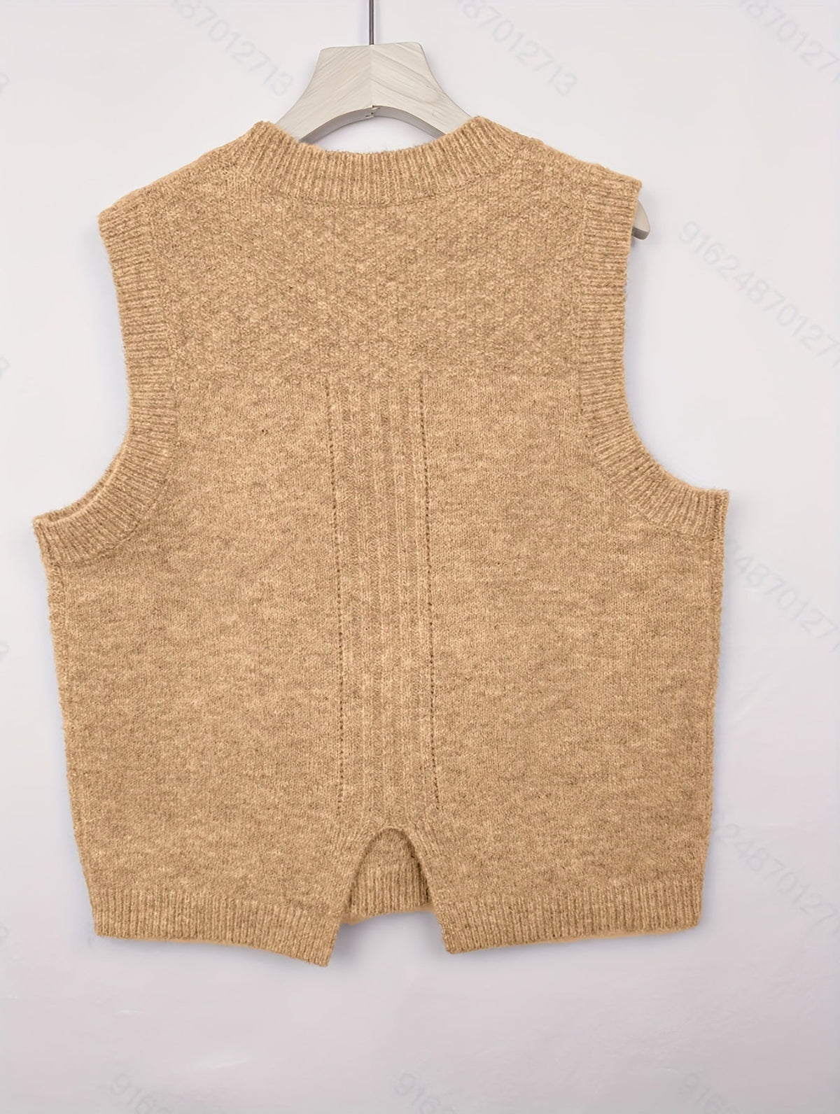 Strickpullunder mit Zopfmuster