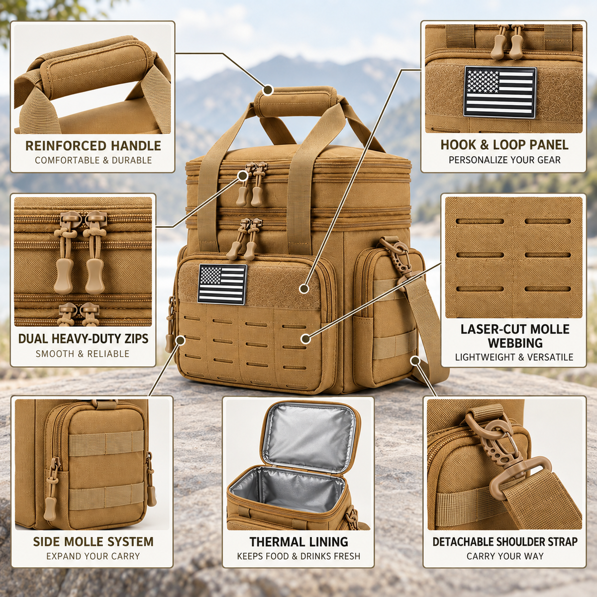 Taktische Kühltasche