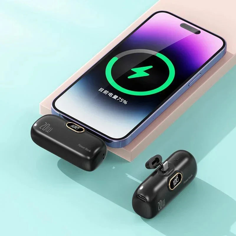 Tragbare Powerbank mit LED-Display und Dual-Port-Kompatibilität, 30000 mAh